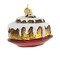 Old World Christmas 2.5 Inch Cinnamon Roll Christmas Tree Ornament , Ornament Breakfast Treat